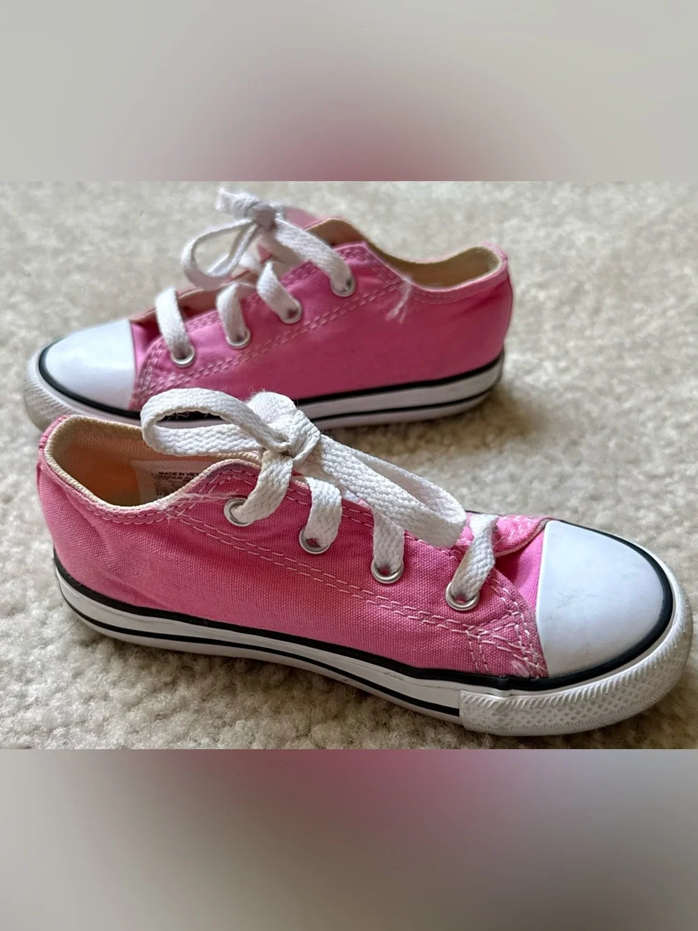 Pink Converse Toddler Size 9